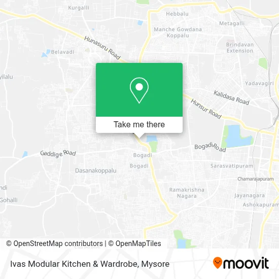 Ivas Modular Kitchen & Wardrobe map
