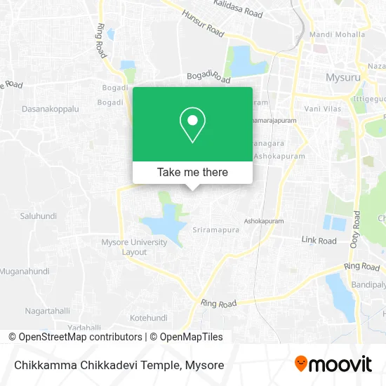 Chikkamma Chikkadevi Temple map