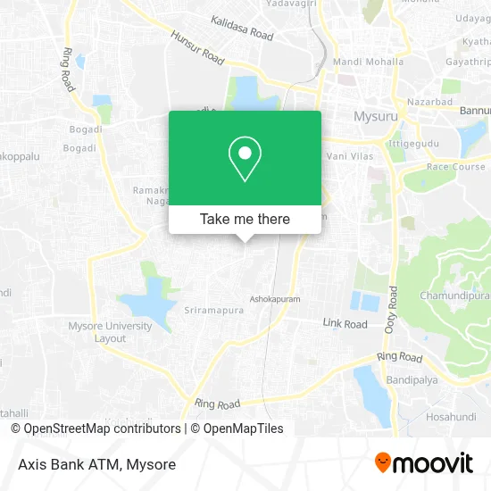 Axis Bank Atm map