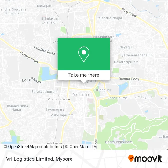Vrl Logistics Limited map