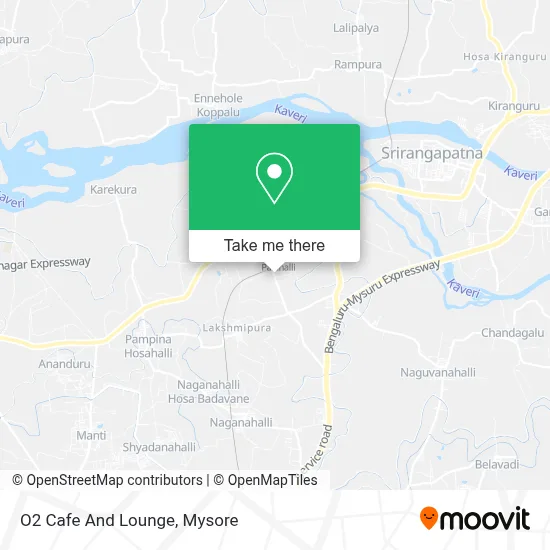 O2 Cafe And Lounge map