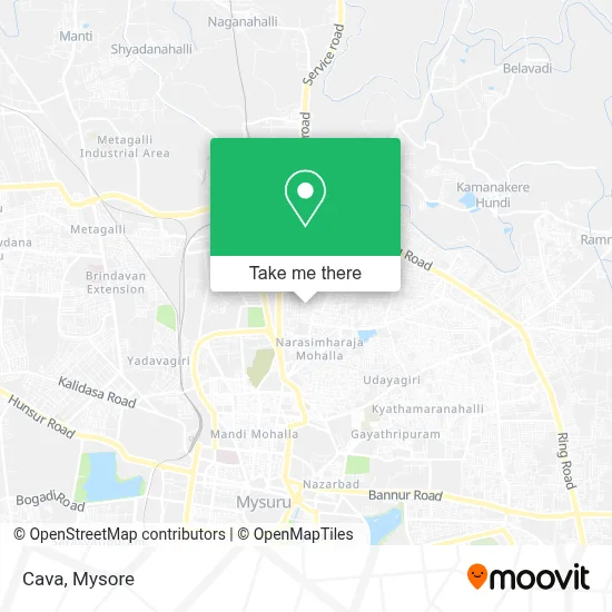 Cava map