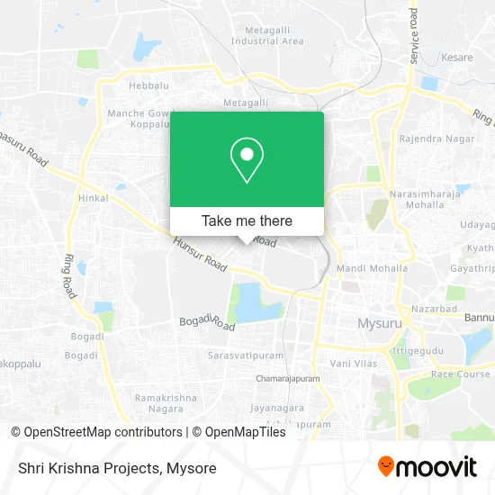 Shri Krishna Projects map