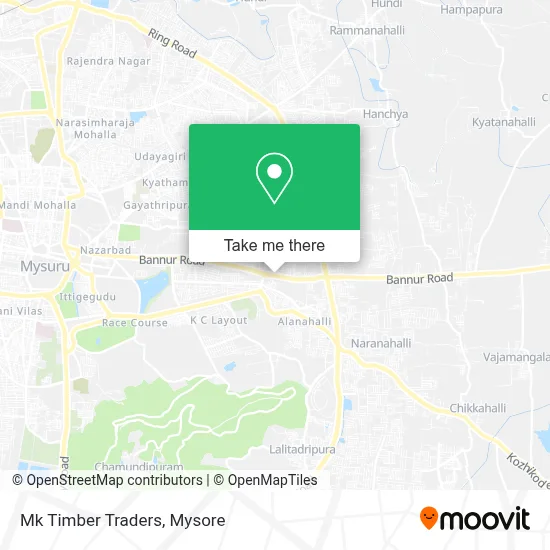 Mk Timber Traders map
