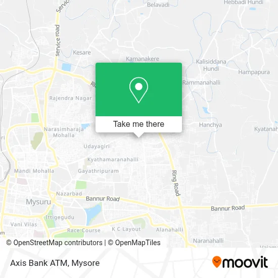 Axis Bank Atm map