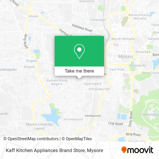 Kaff Kitchen Appliances Brand Store map