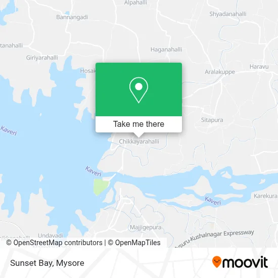 Sunset Bay map