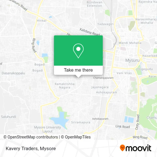 Kavery Traders map