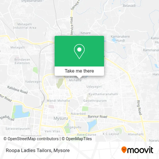Roopa Ladies Tailors map