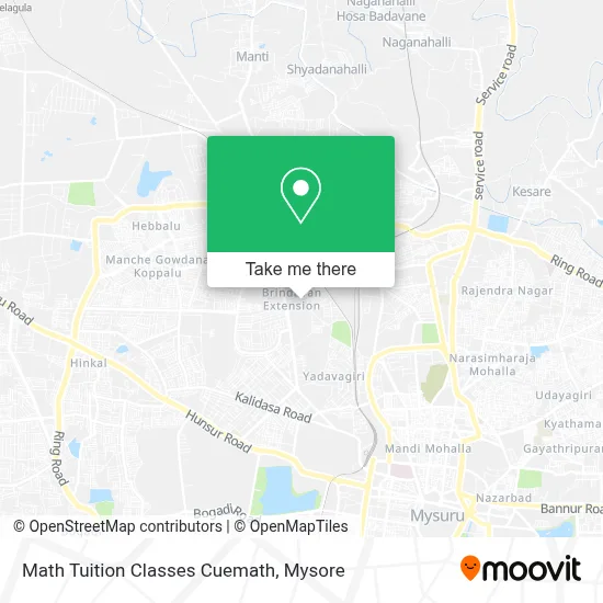 Math Tuition Classes Cuemath map