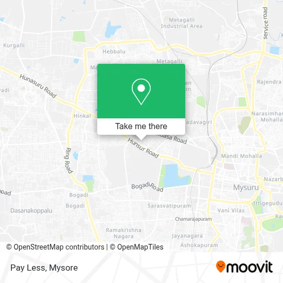 Pay Less map