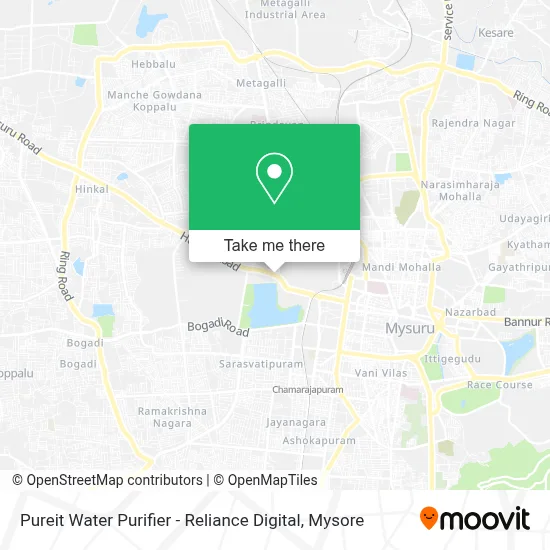 Pureit Water Purifier - Reliance Digital map