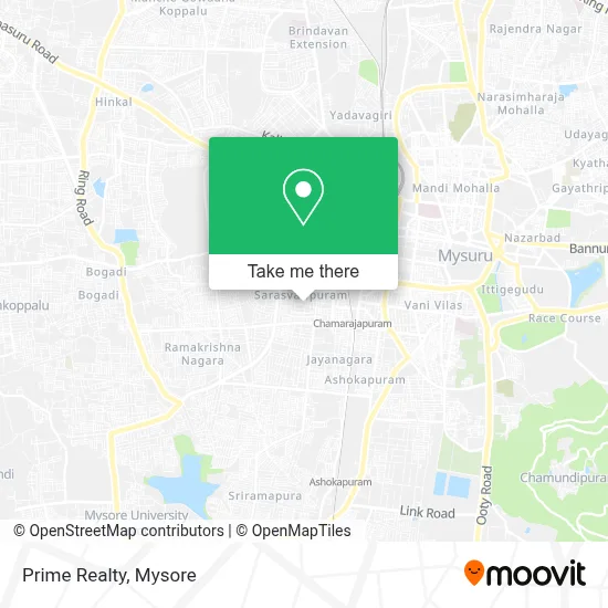 Prime Realty map