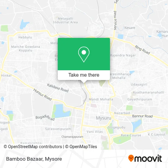 Bamboo Bazaar map