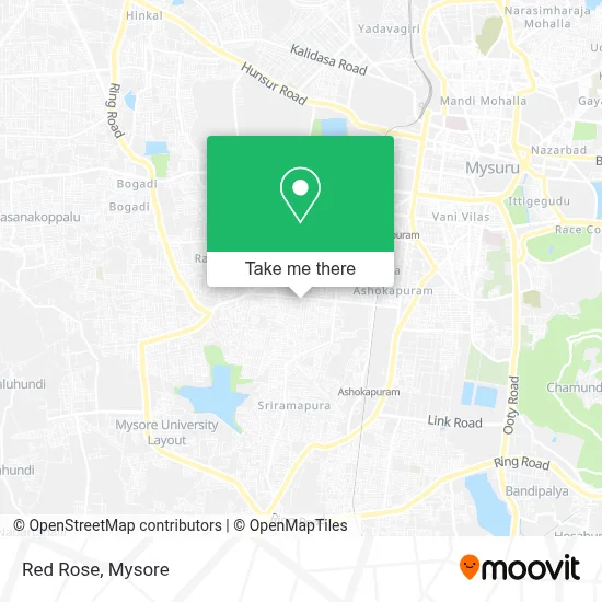 Red Rose map