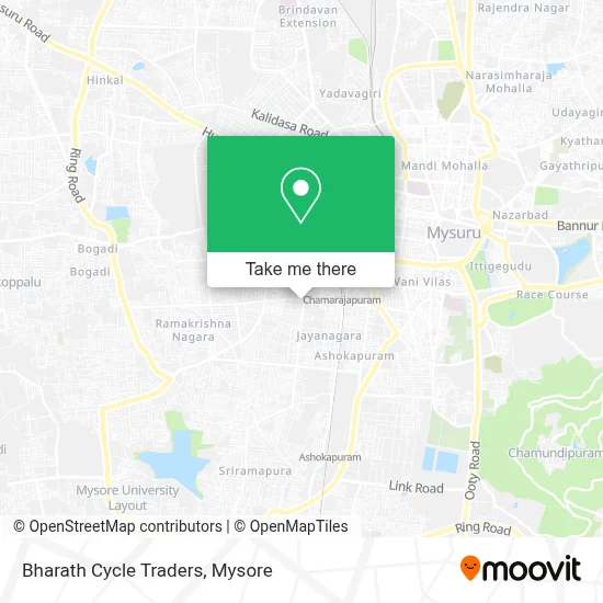 Bharath Cycle Traders map
