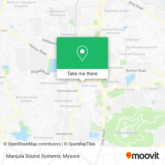 Manjula Sound Systems map