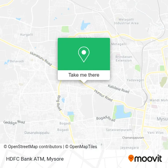 Hdfc Bank Atm map