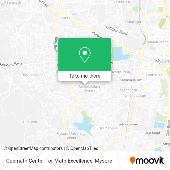 Cuemath Center For Math Excellence map