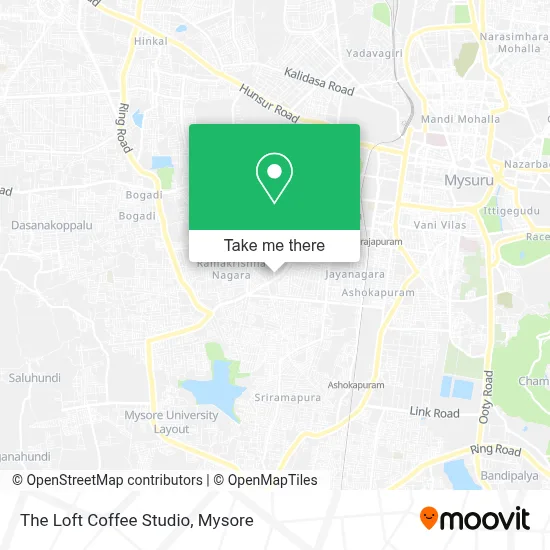 The Loft Coffee Studio map