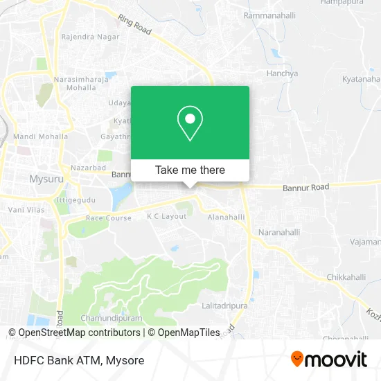 Hdfc Bank Atm map
