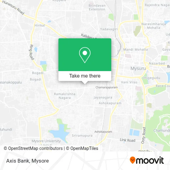 Axis Bank map