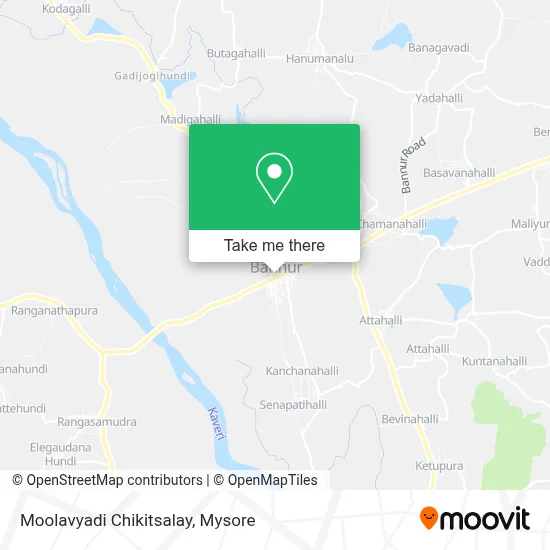 Moolavyadi Chikitsalay map