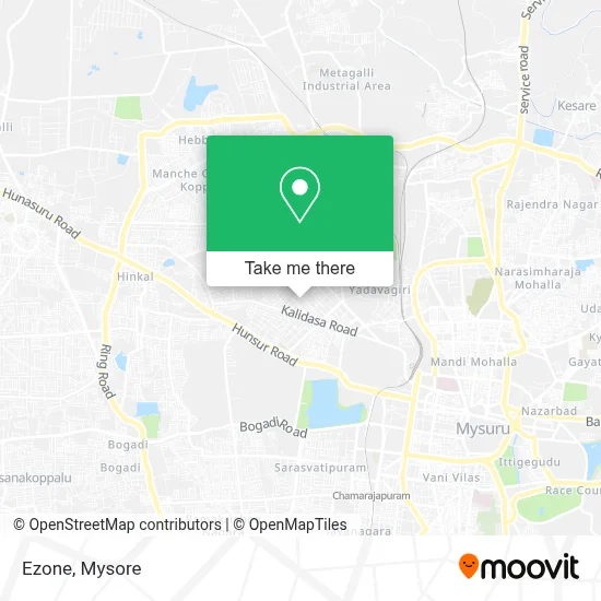 Ezone map
