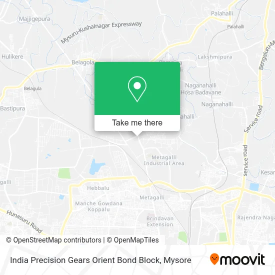 India Precision Gears Orient Bond Block map