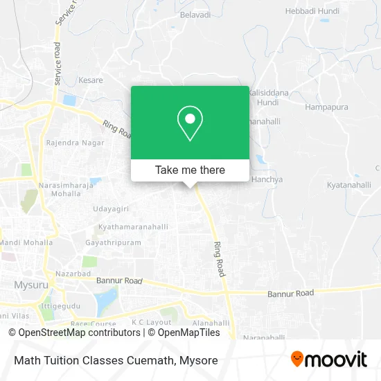 Math Tuition Classes Cuemath map