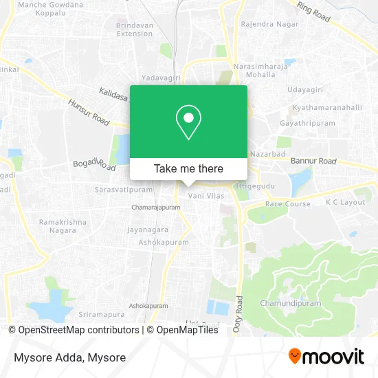 Mysore Adda map