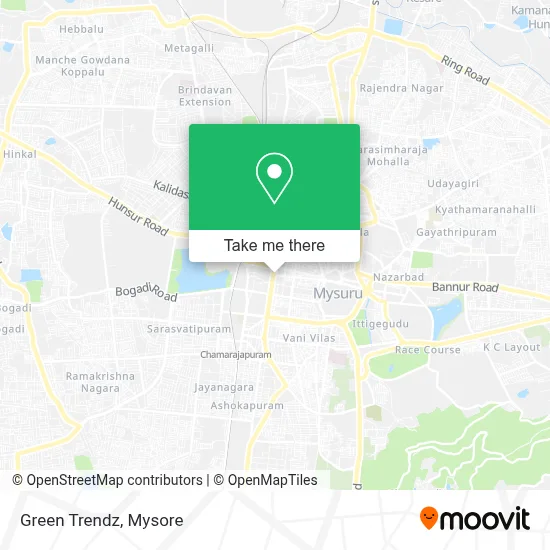 Green Trendz map
