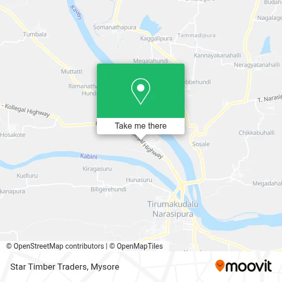 Star Timber Traders map