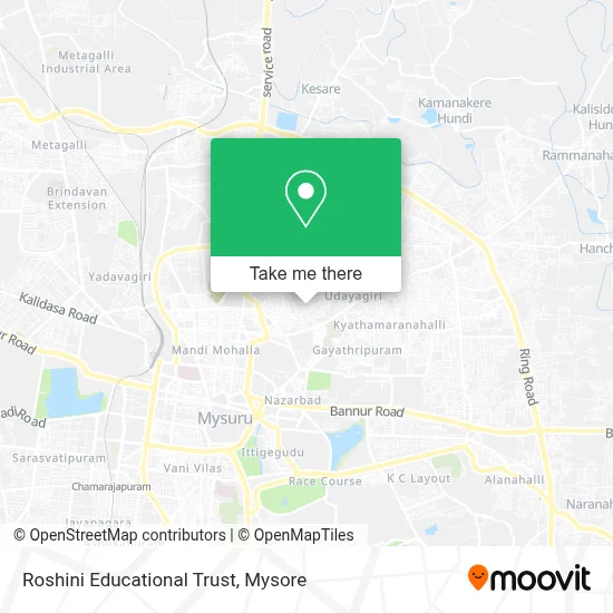 Roshini Educational Trust map