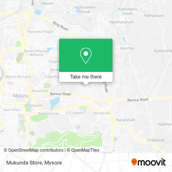 Mukunda Store map
