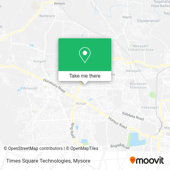 Times Square Technologies map