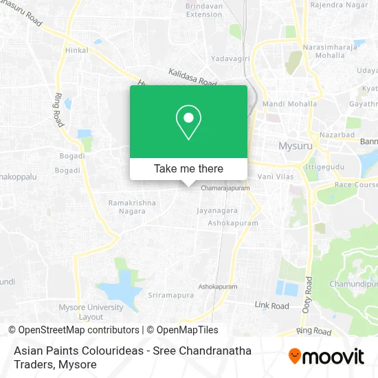 Asian Paints Colourideas - Sree Chandranatha Traders map