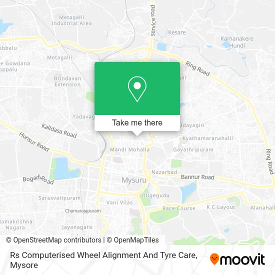 Rs Computerised Wheel Alignment And Tyre Care map
