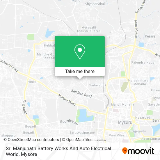 Sri Manjunath Battery Works And Auto Electrical World map