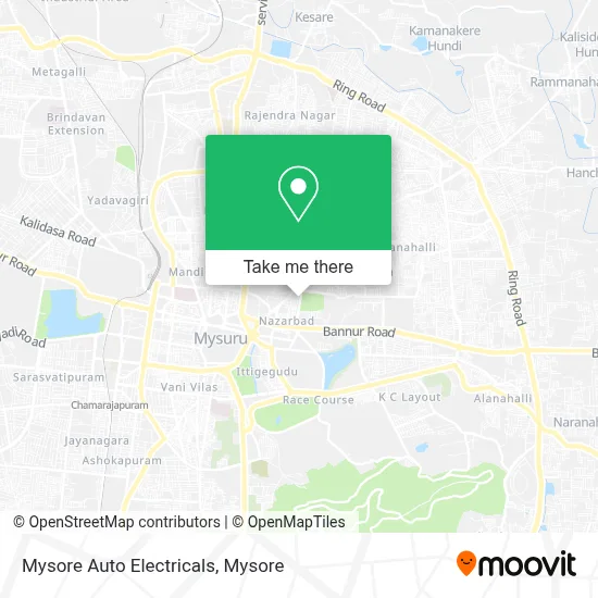Mysore Auto Electricals map