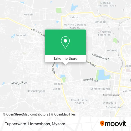 Tupperware- Homeshops map