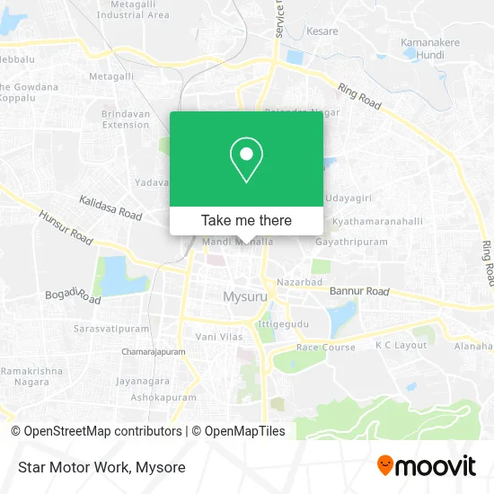 Star Motor Work map