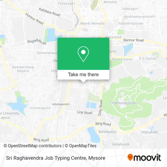 Sri Raghavendra Job Typing Centre map