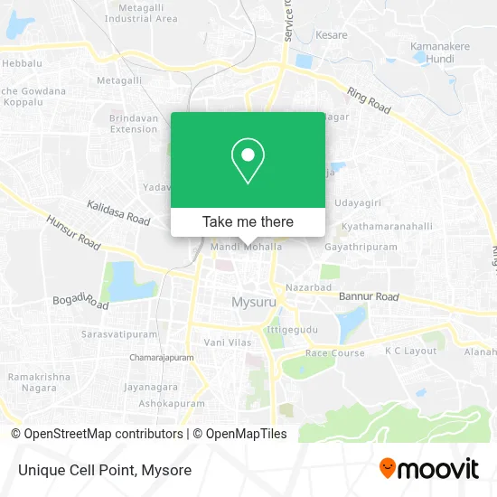 Unique Cell Point map