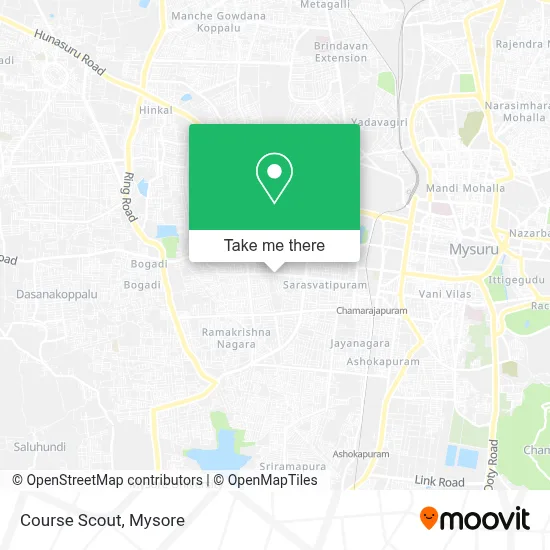 Course Scout map