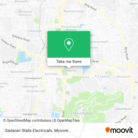 Sadaran State Electricals map