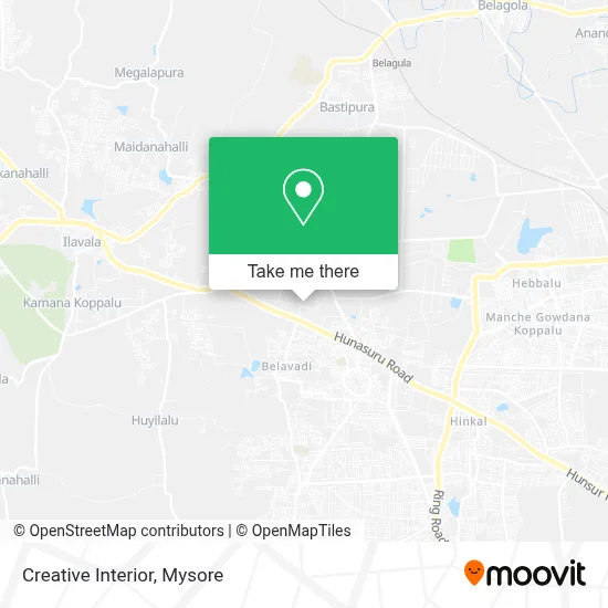 Creative Interior map