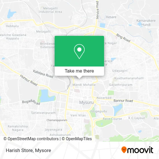 Harish Store map