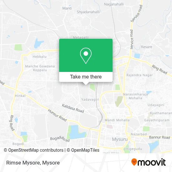 Rimse Mysore map
