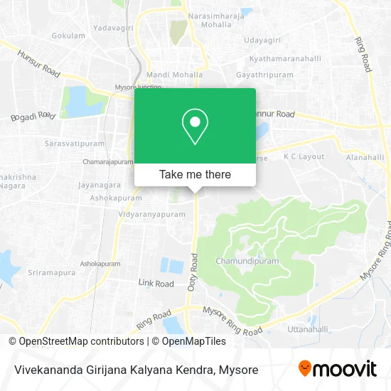 Vivekananda Girijana Kalyana Kendra map